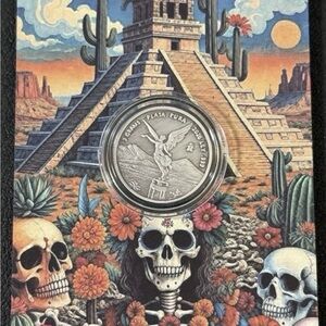 2026 3 Gram .999 Fine Silver Mexico Libertad Round In Capsule Assay Card